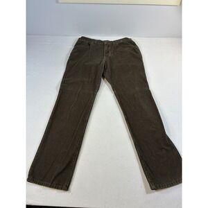 Patagonia Mens Brown Organic Cotton Corduroy Pants 58226FA13 Size 36